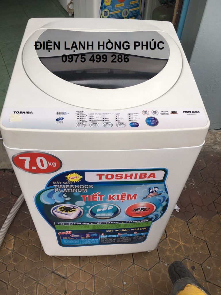 Máy giặt Toshiba lỗi nhấp nháy liên tục và cách khắc phục